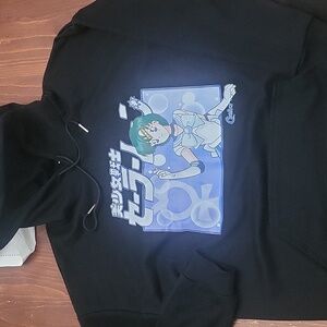 Sailor Mercury hoodie (green hair 😔)